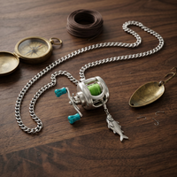 The Fish Rod Necklace